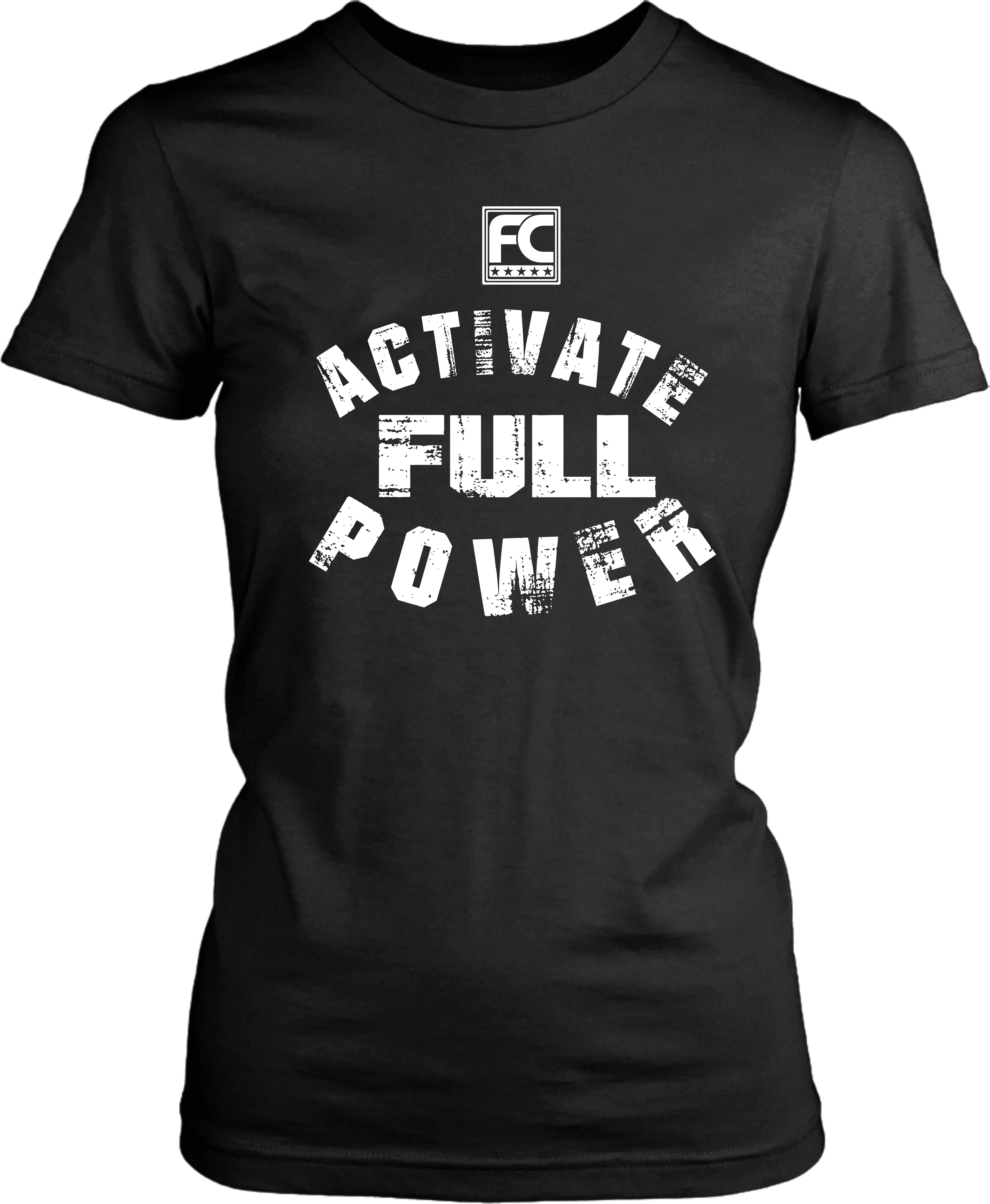 Fitness Couture - Activate Full Power T-shirt- General Gym Workout Tee