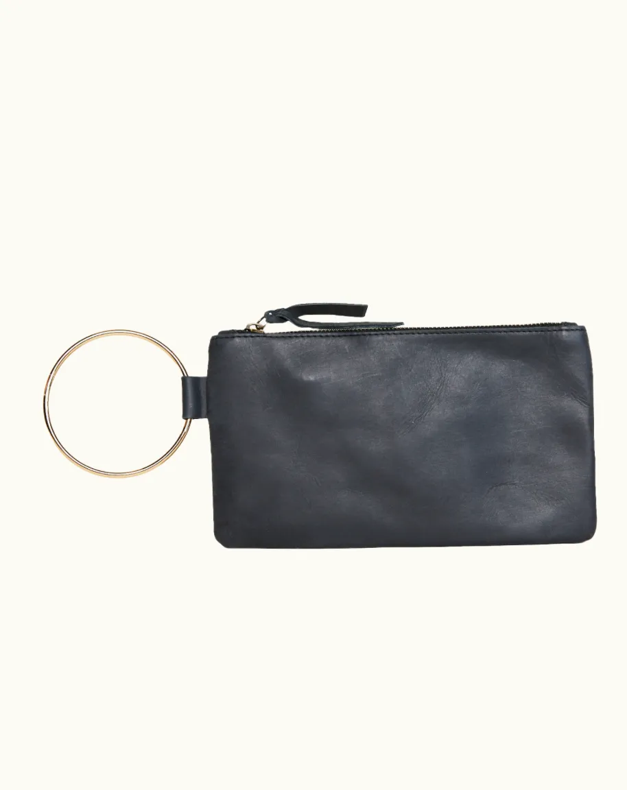 Fozi Wristlet - Black