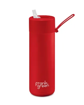 Frank Green - Ceramic Reusable Bottle 20oz/595ML Atomic Red Limited Edition