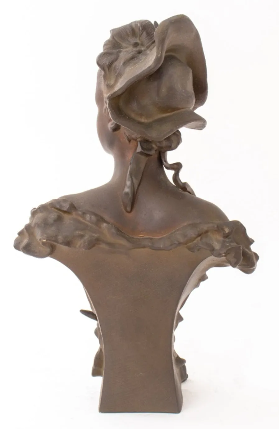 French Belle Epoque Bust of a Beauty, ca. 1900