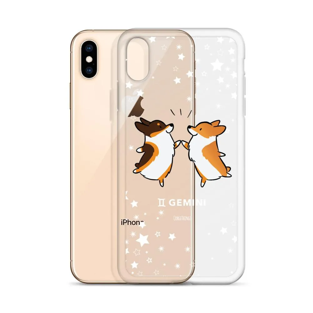 Gemini | Corgi Horoscope iPhone Case