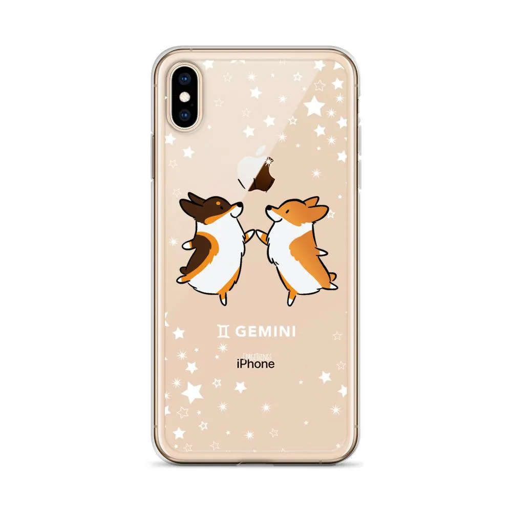 Gemini | Corgi Horoscope iPhone Case