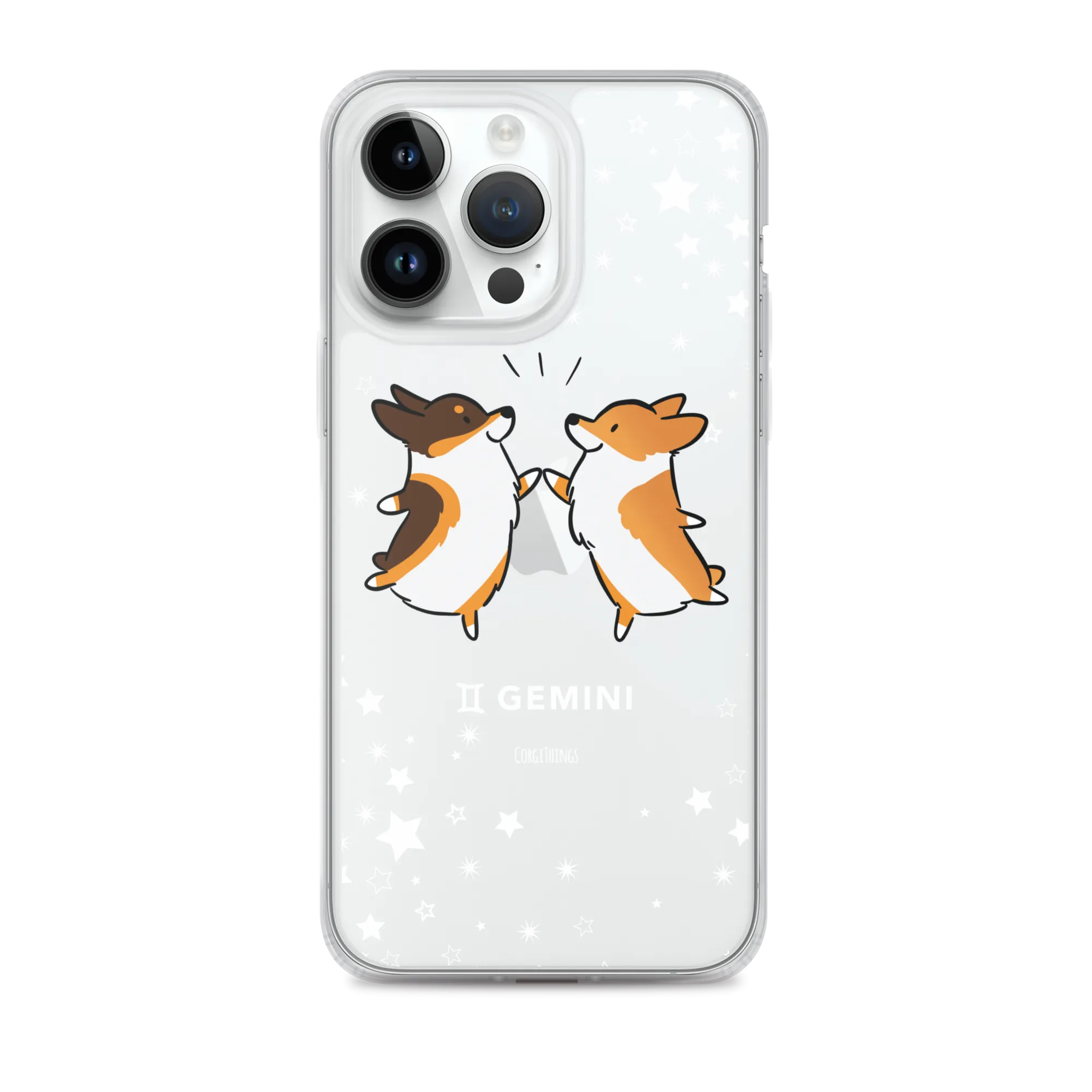 Gemini | Corgi Horoscope iPhone Case