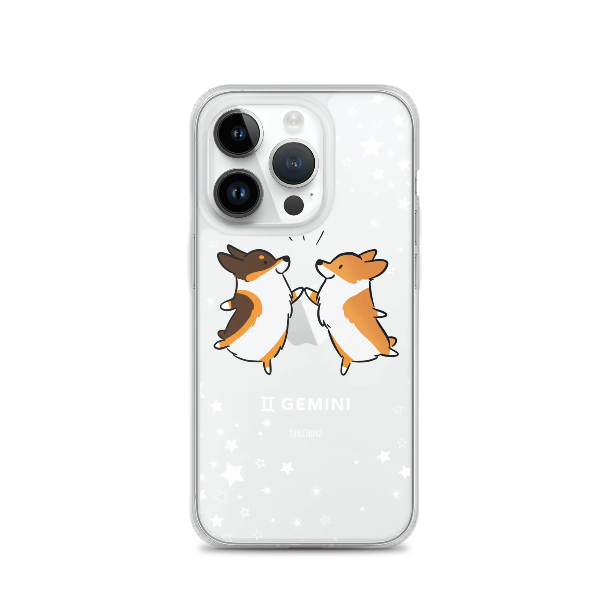 Gemini | Corgi Horoscope iPhone Case