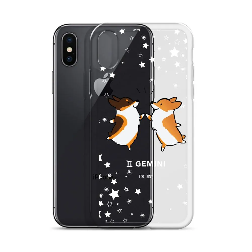 Gemini | Corgi Horoscope iPhone Case