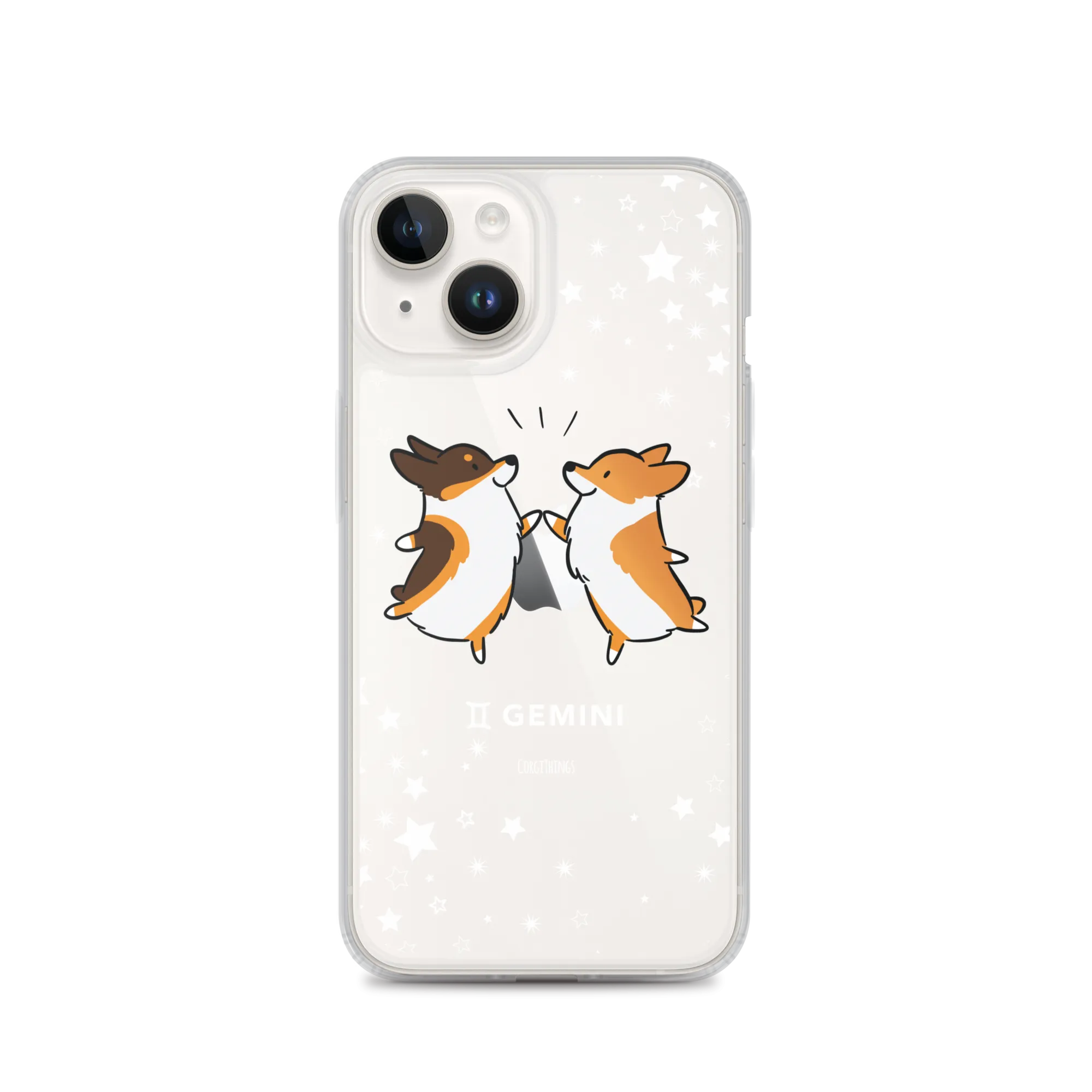 Gemini | Corgi Horoscope iPhone Case