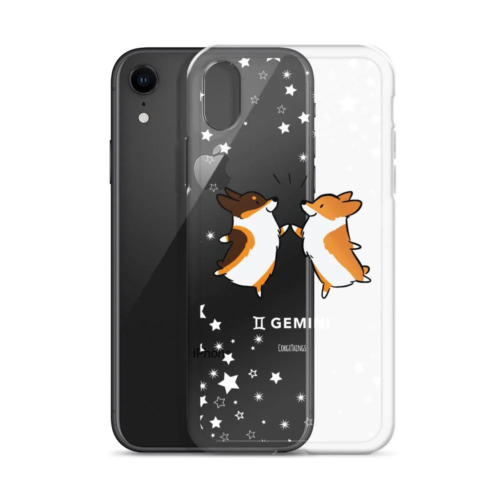 Gemini | Corgi Horoscope iPhone Case