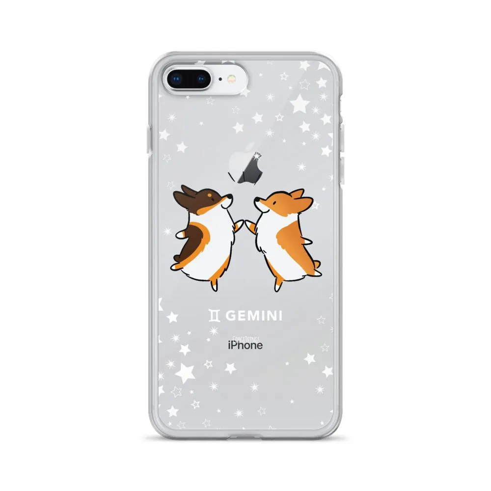 Gemini | Corgi Horoscope iPhone Case