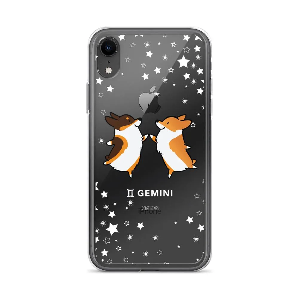 Gemini | Corgi Horoscope iPhone Case