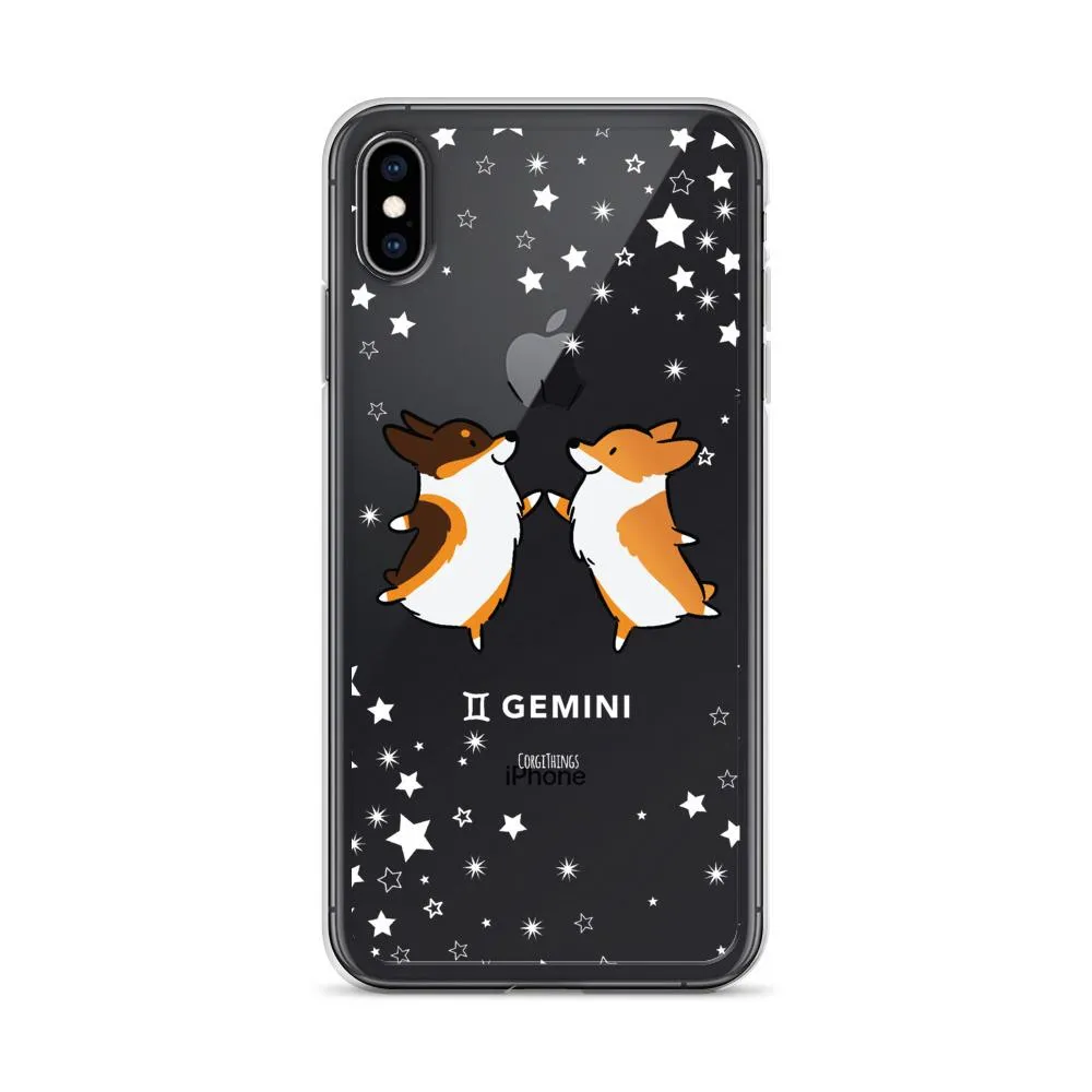 Gemini | Corgi Horoscope iPhone Case