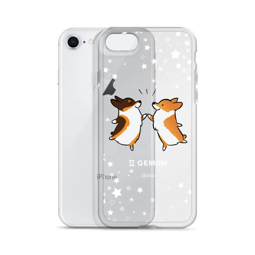 Gemini | Corgi Horoscope iPhone Case