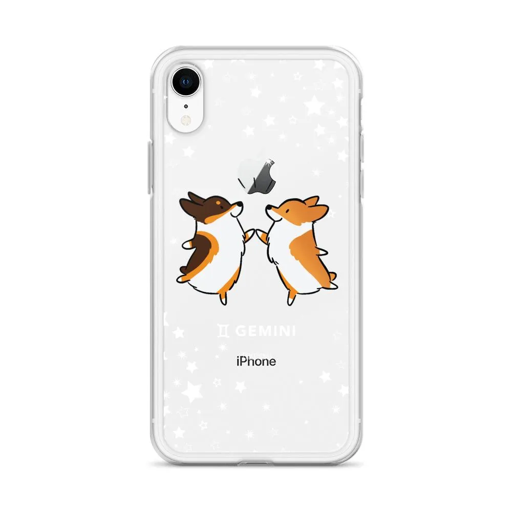 Gemini | Corgi Horoscope iPhone Case