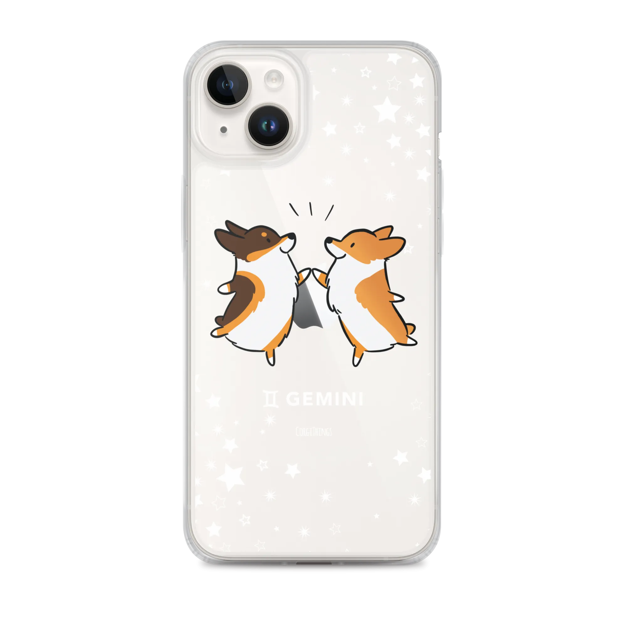 Gemini | Corgi Horoscope iPhone Case