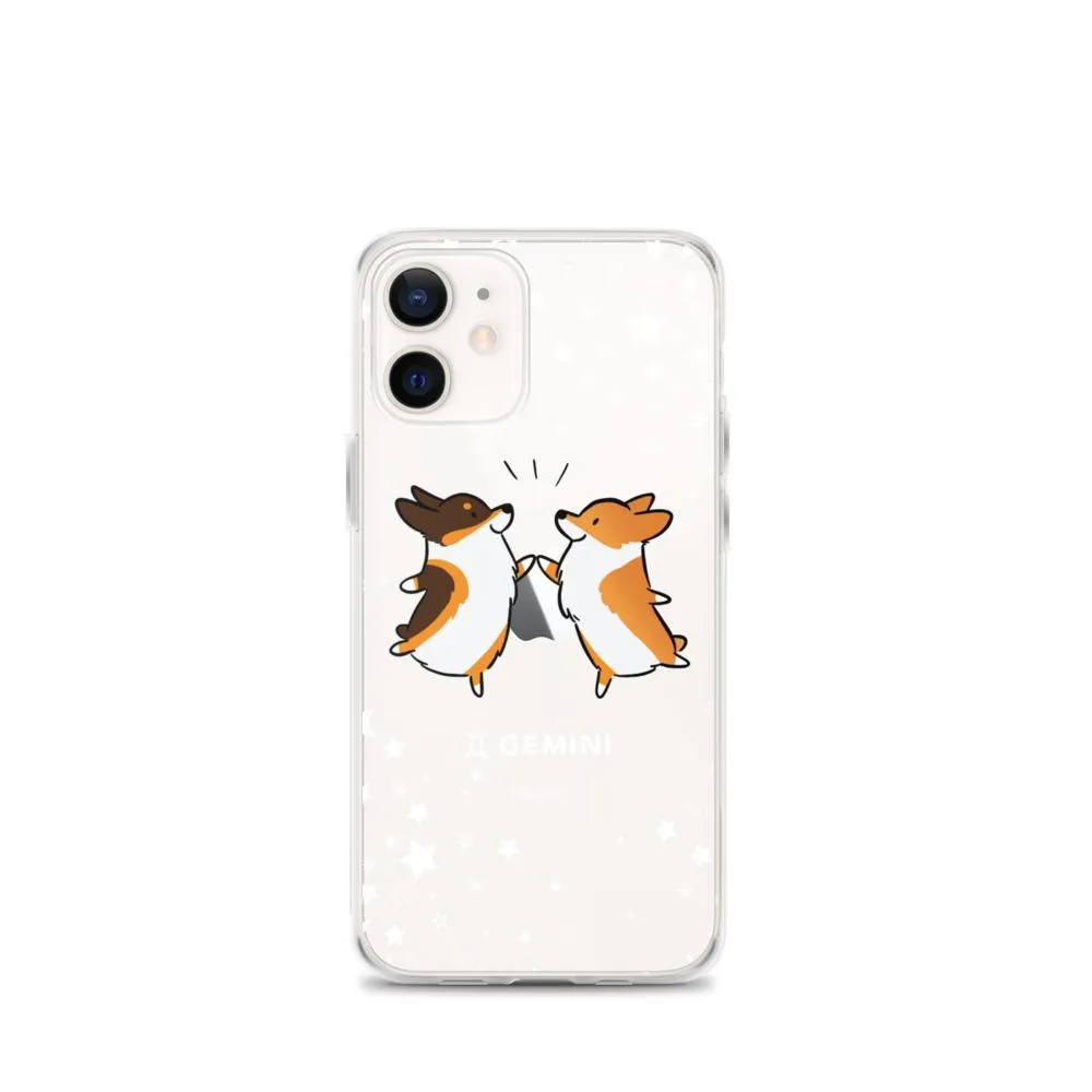 Gemini | Corgi Horoscope iPhone Case