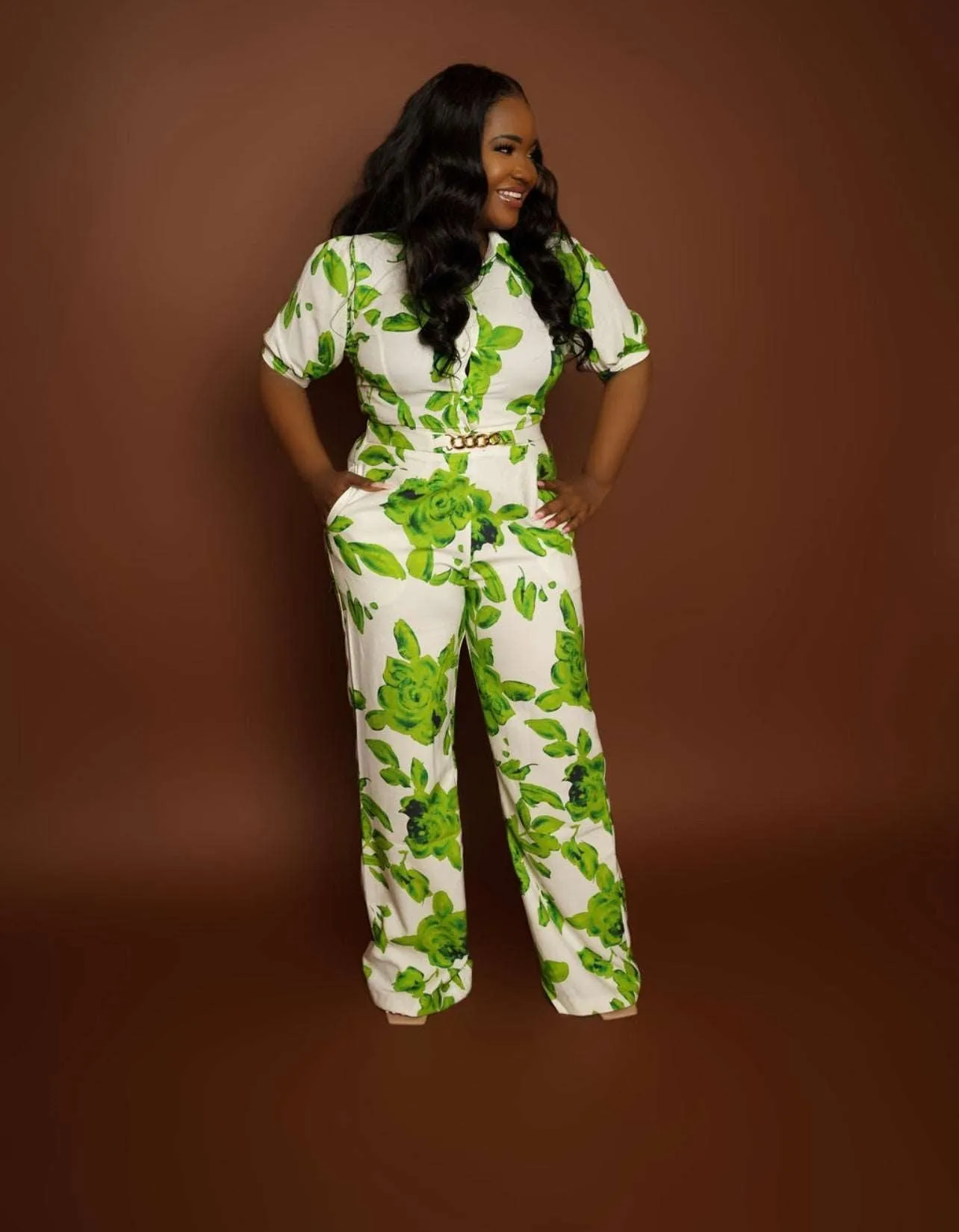 Gina Floral 2pc Set