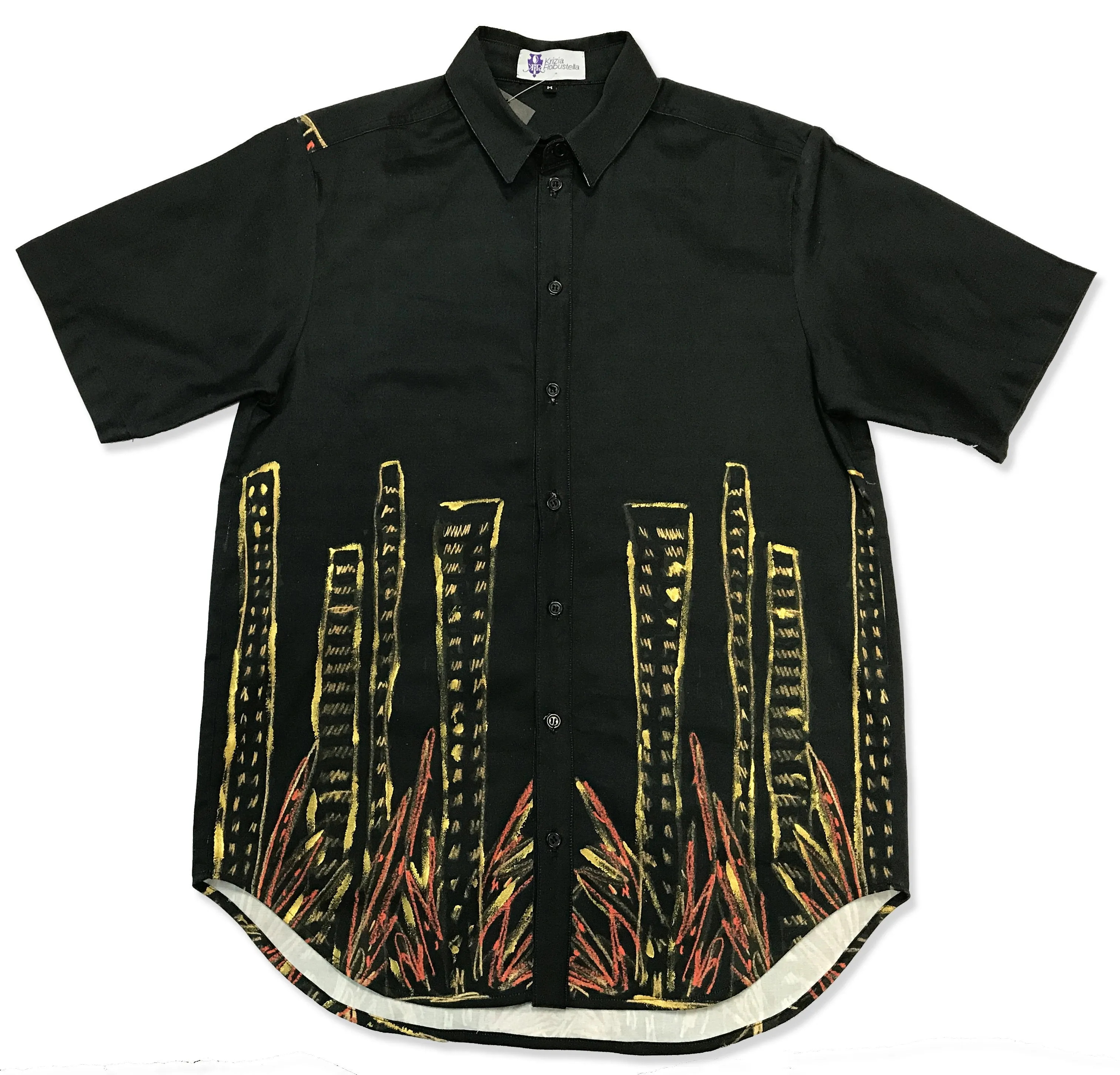 GOLD FIRE_SHIRT