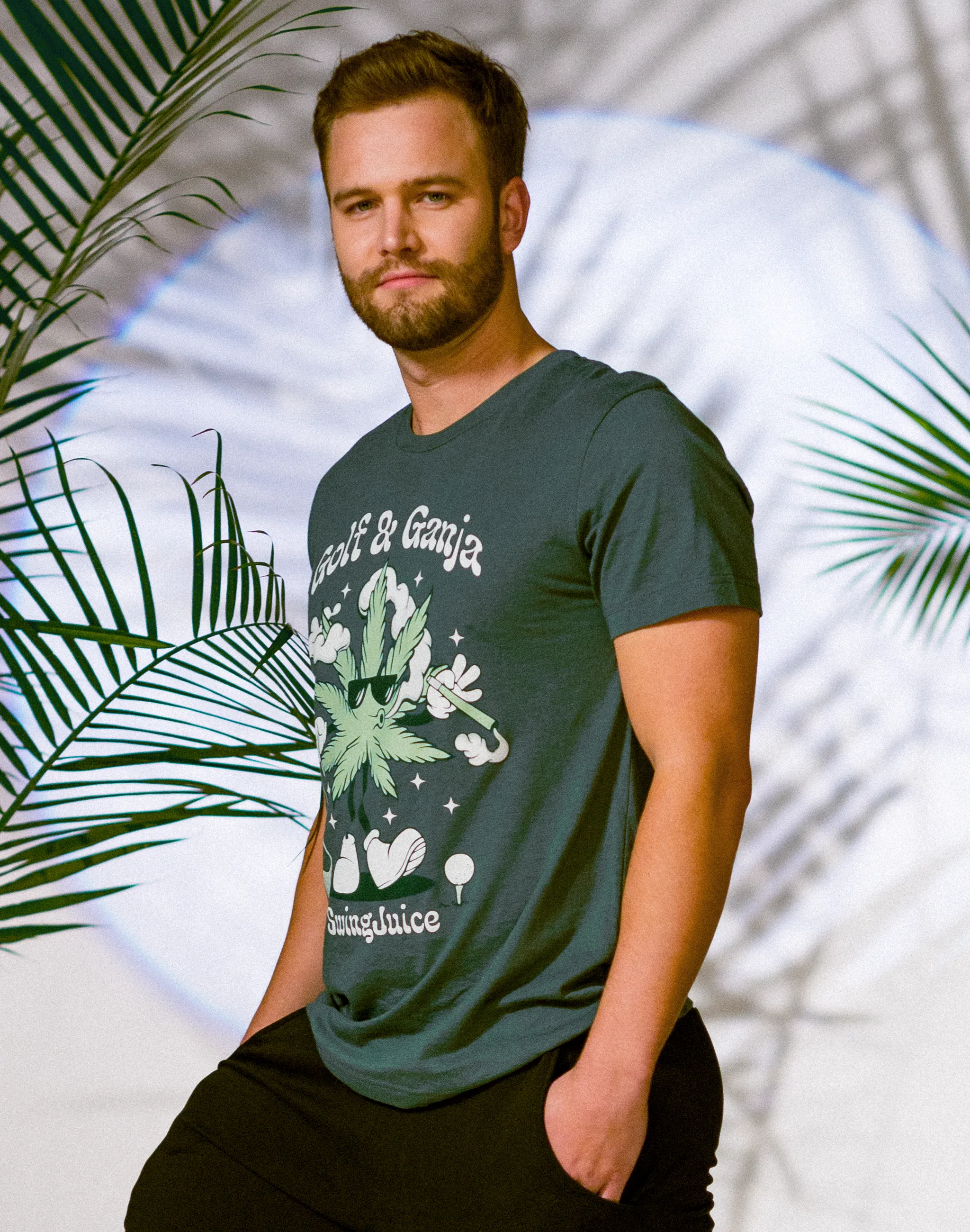 Golf & Ganja Greens Unisex T-Shirt