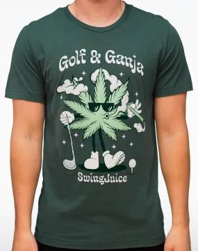 Golf & Ganja Greens Unisex T-Shirt