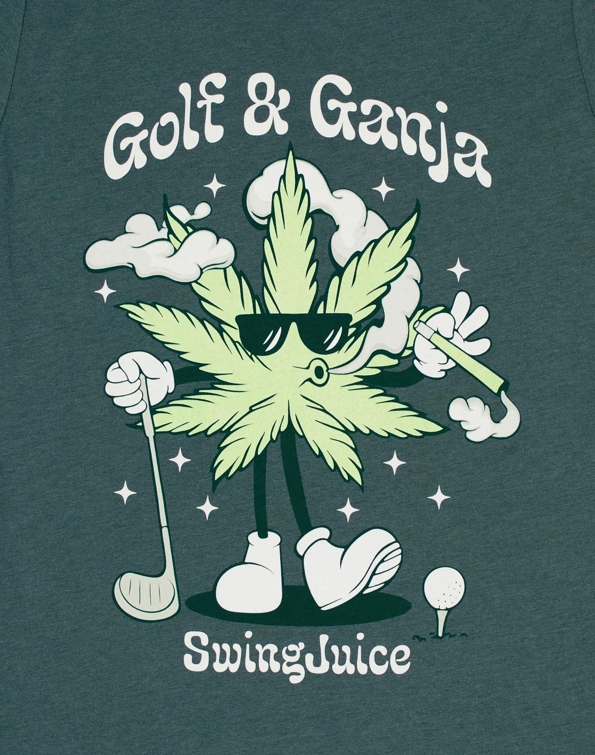 Golf & Ganja Greens Unisex T-Shirt