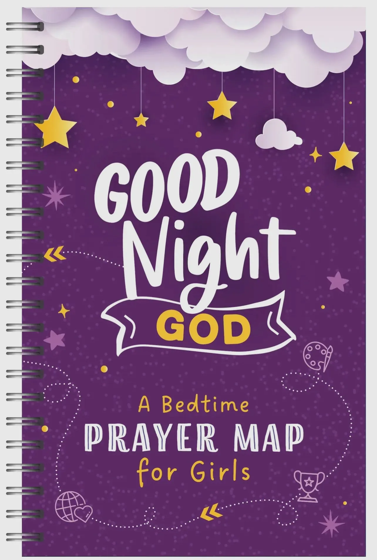 Good Night God A Bedtime Prayer Map (Boy & Girl Option)