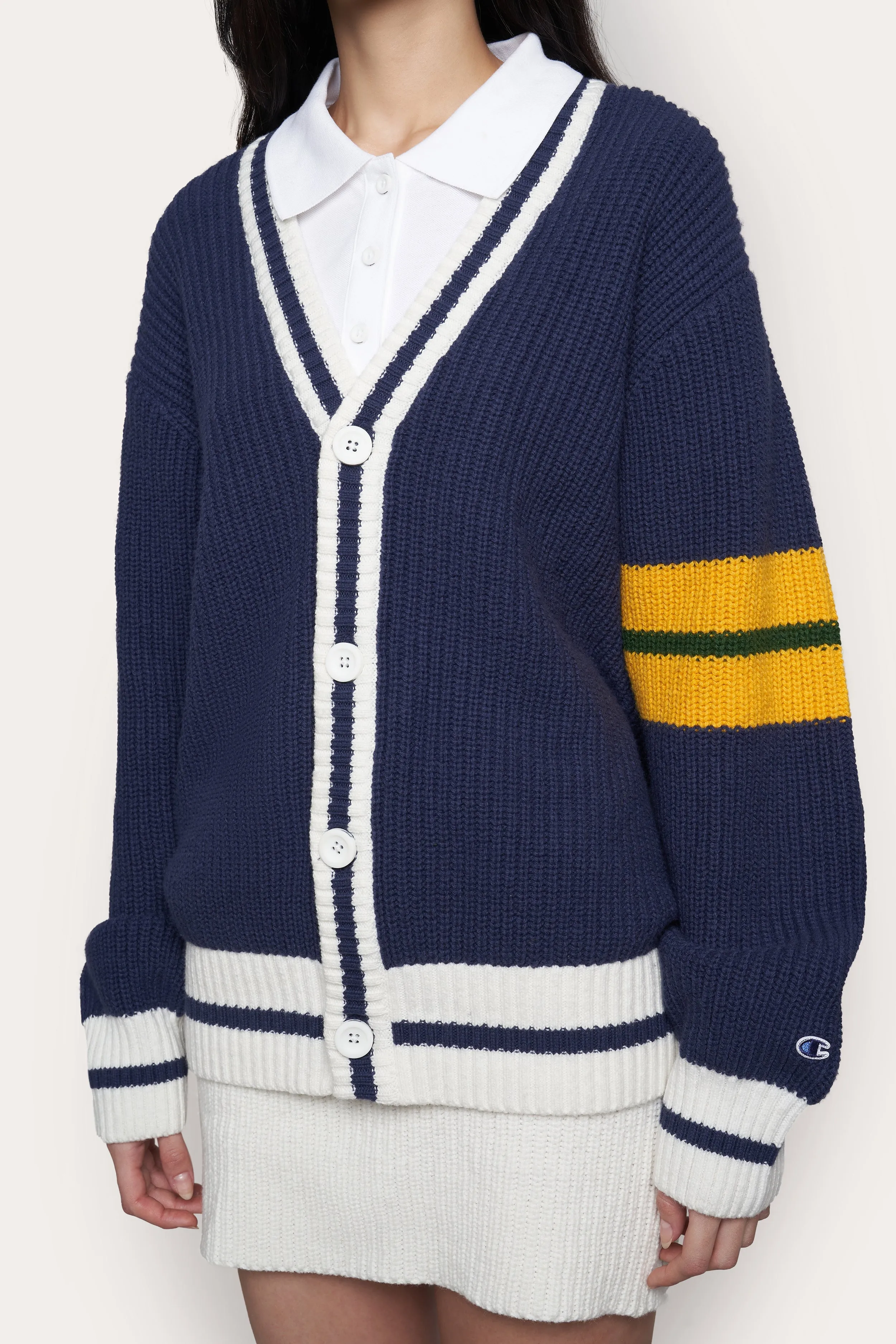 Guizio X Champion Knit Cardigan