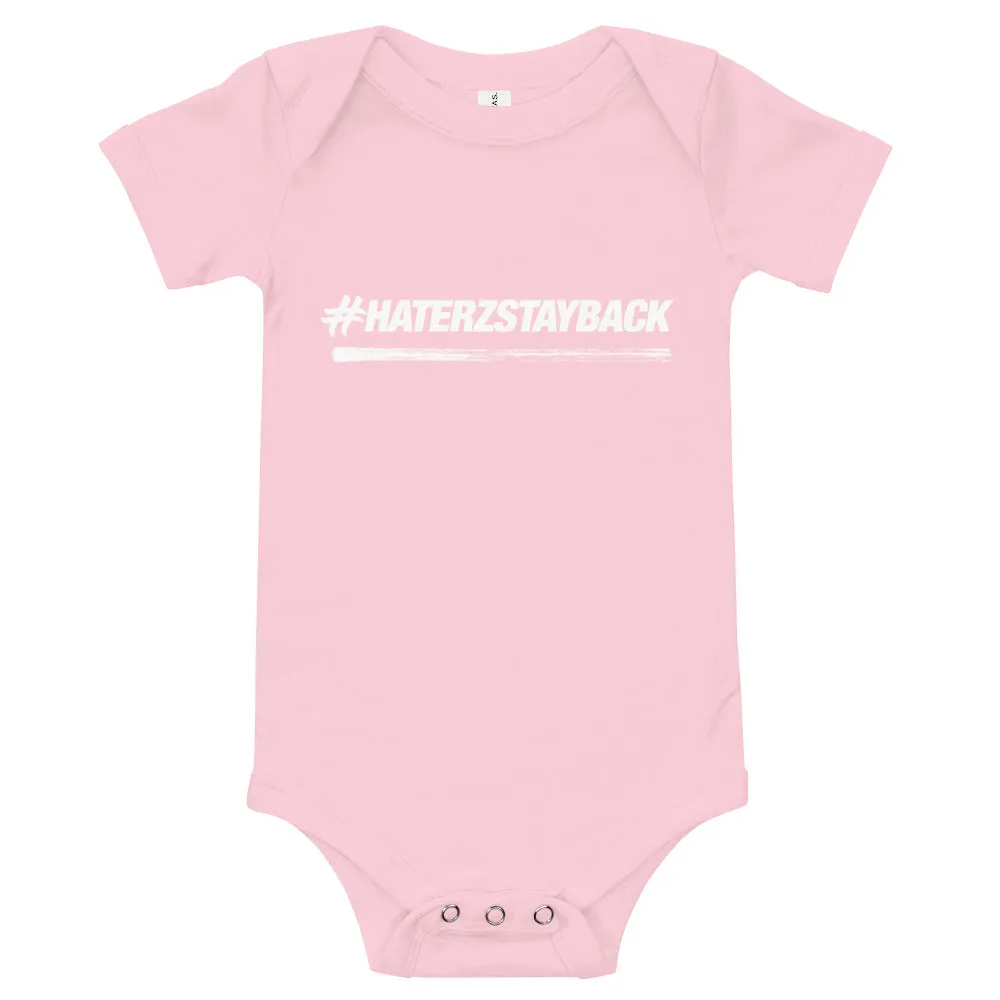 #HaterzStayBack Baby's One Piece (Pink)