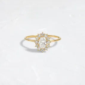 Helio Ring, 0.45ct. Oval Cut