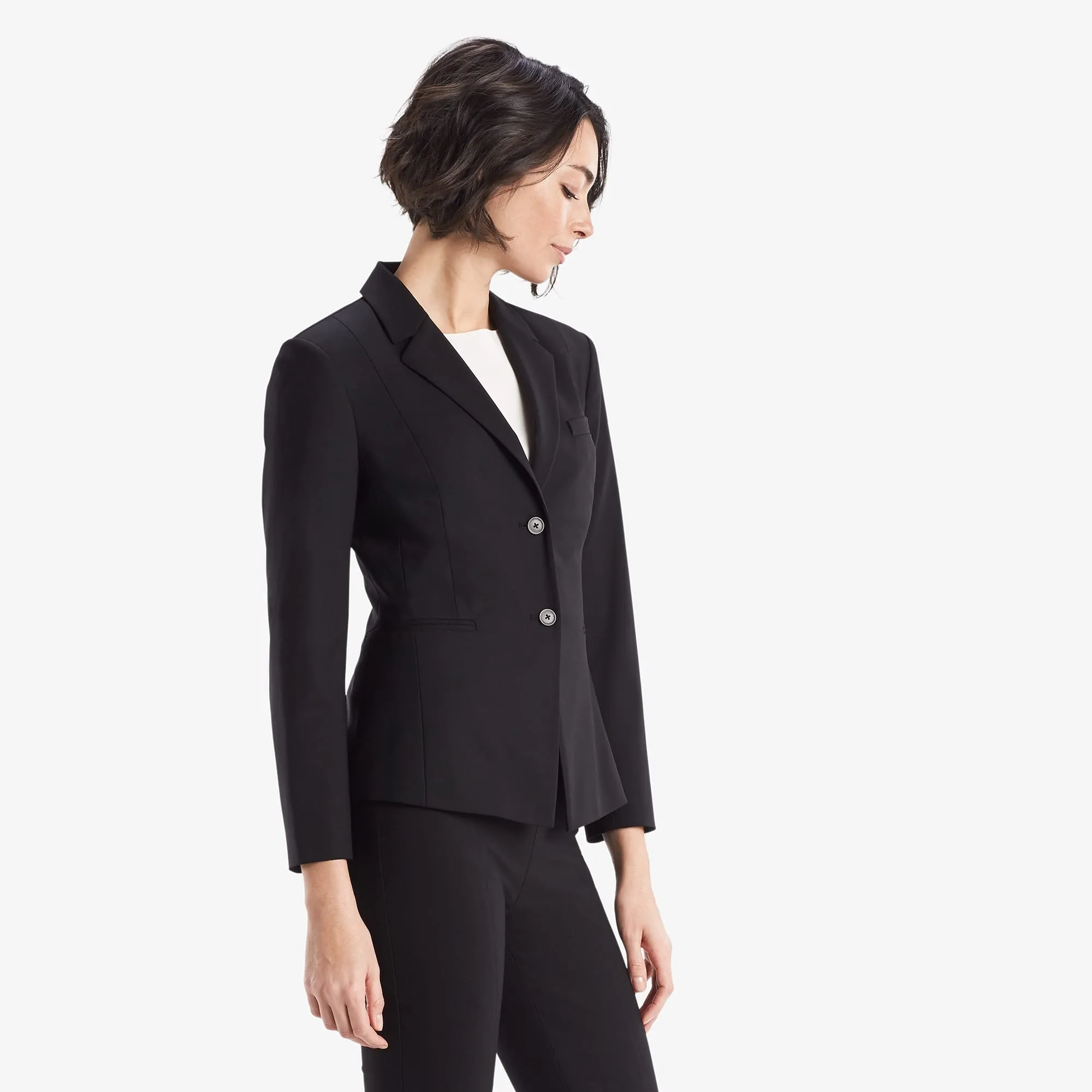 Hoffman Blazer - Tropical Wool :: Black