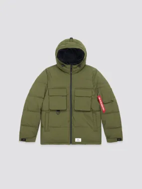 HOODED PUFFER JACKET (SEASONAL)