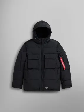 HOODED PUFFER JACKET