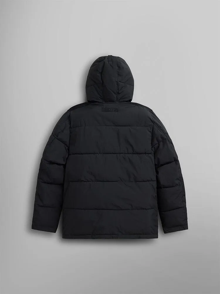 HOODED PUFFER JACKET