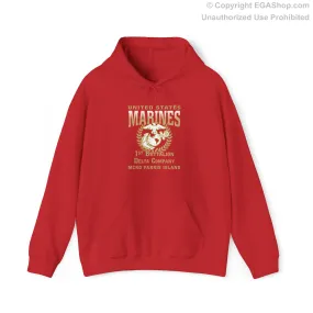 Hoodie: Delta Co. MCRD Parris Island (EGA   Back Proud Family)