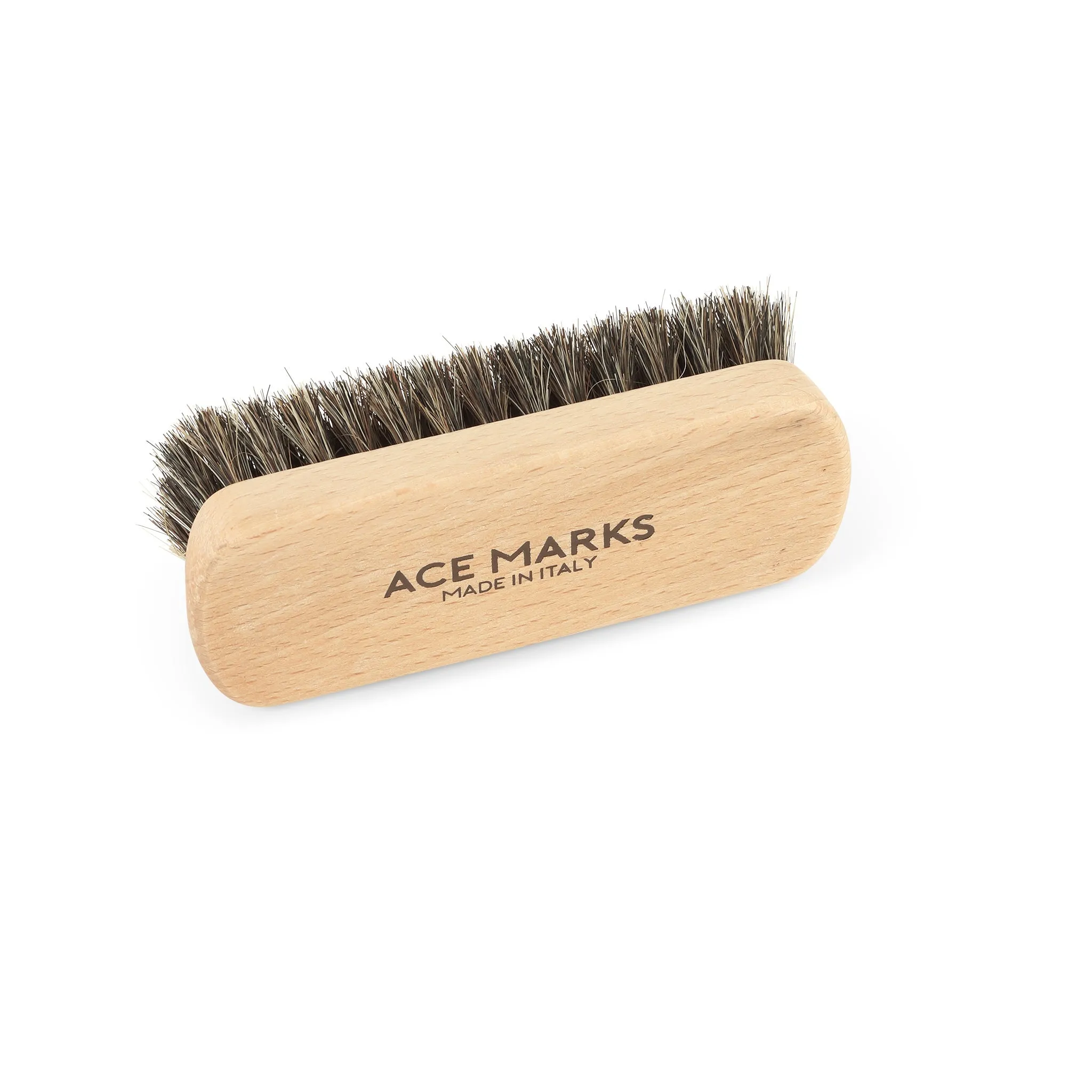 Horsehair Travel Shoe Shine Brush