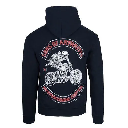 Hydrocodone Chapter ZIPPERED Hoodie