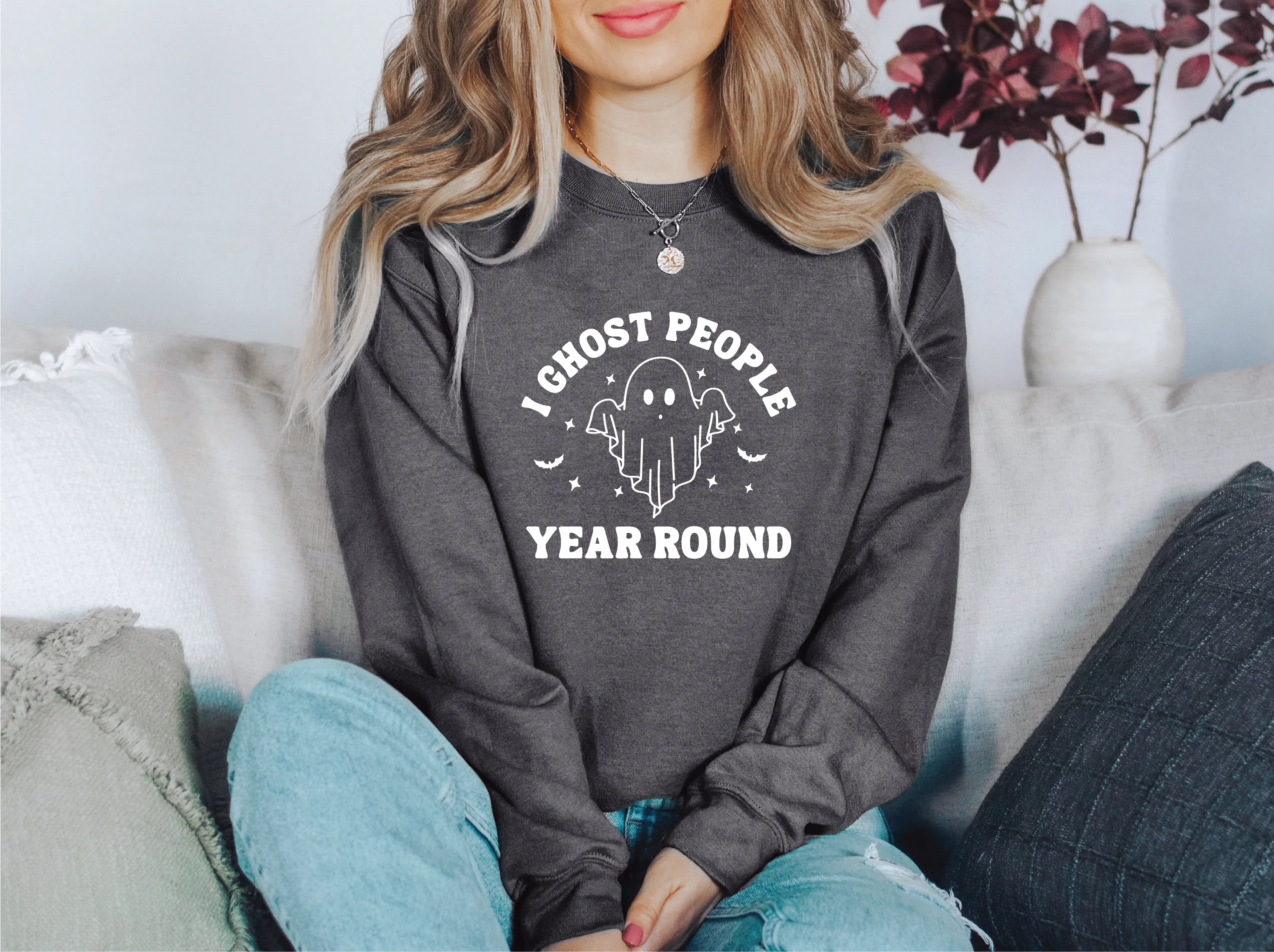 I Ghost People Year Round Classic Crew Sweater