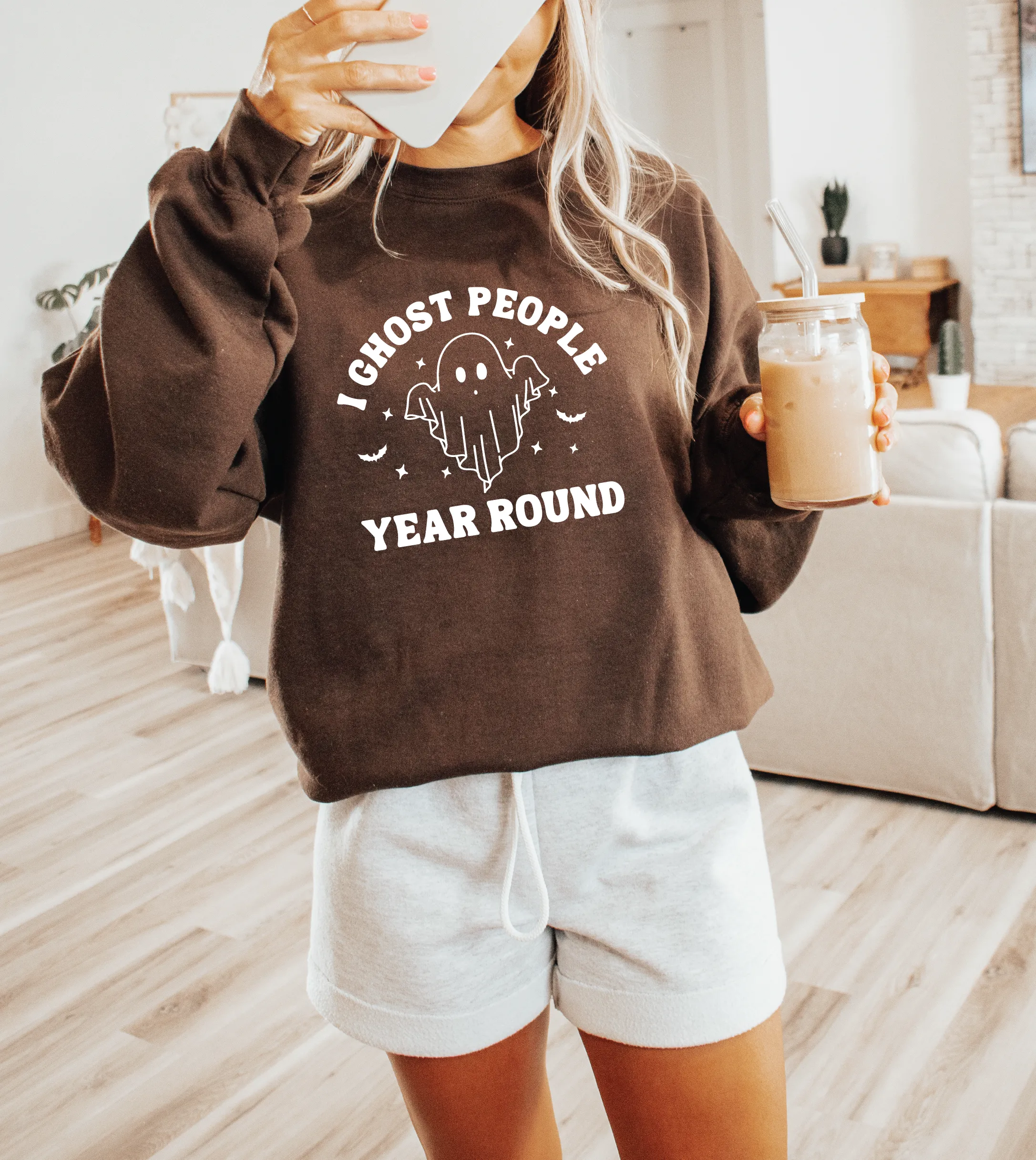 I Ghost People Year Round Classic Crew Sweater