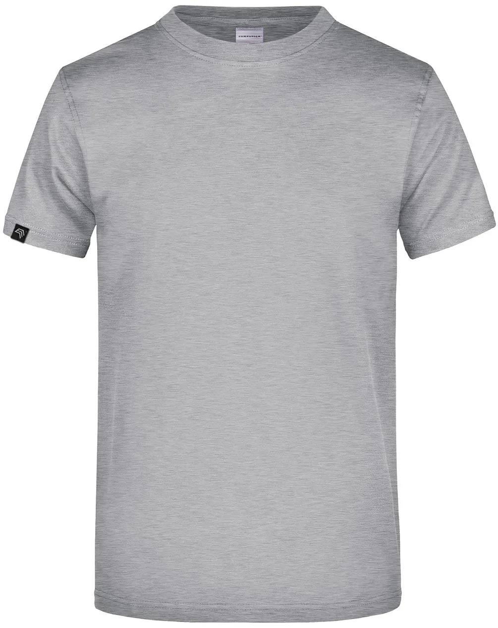 JAN 0002 ― Herren Heavy Komfort T-Shirt - Heather Grau Melange