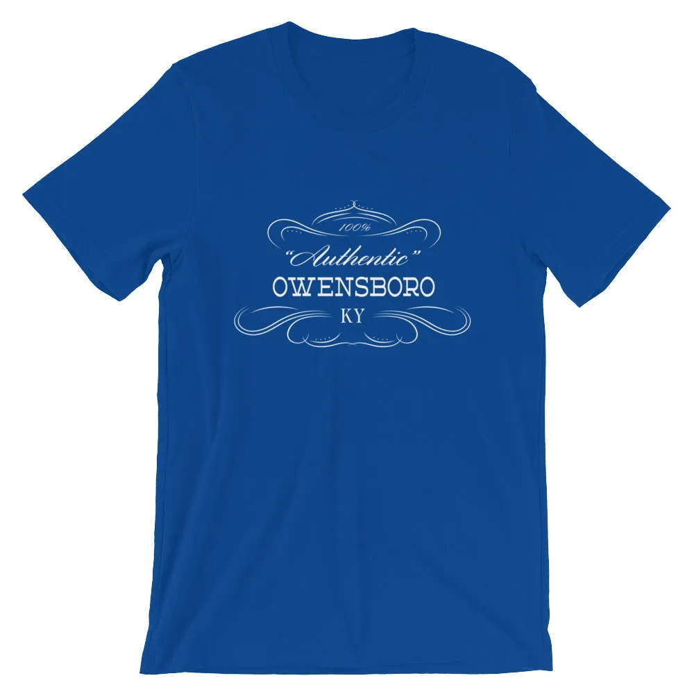 Kentucky - Owensboro KY - Short-Sleeve Unisex T-Shirt - "Authentic"