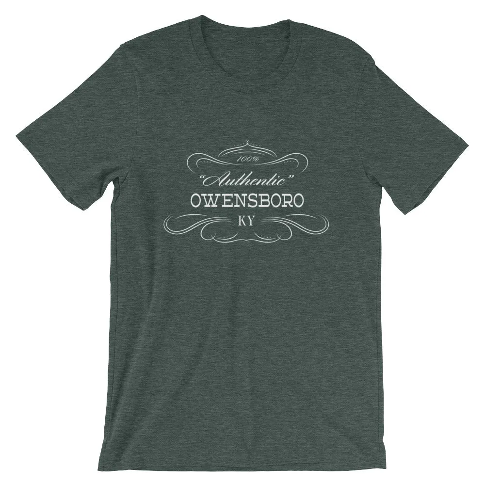 Kentucky - Owensboro KY - Short-Sleeve Unisex T-Shirt - "Authentic"