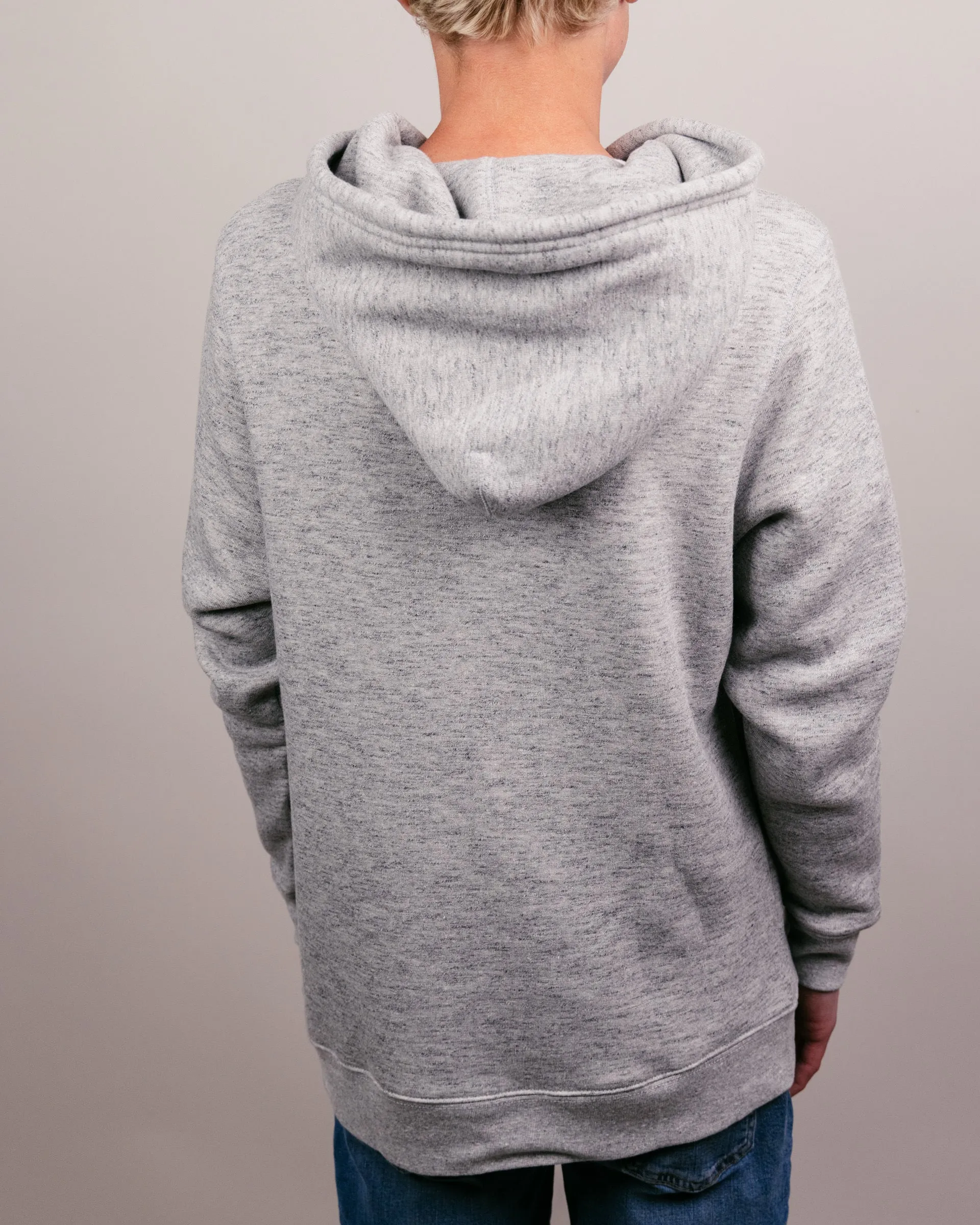 KSU Monogram Athletic Grey Hoodie