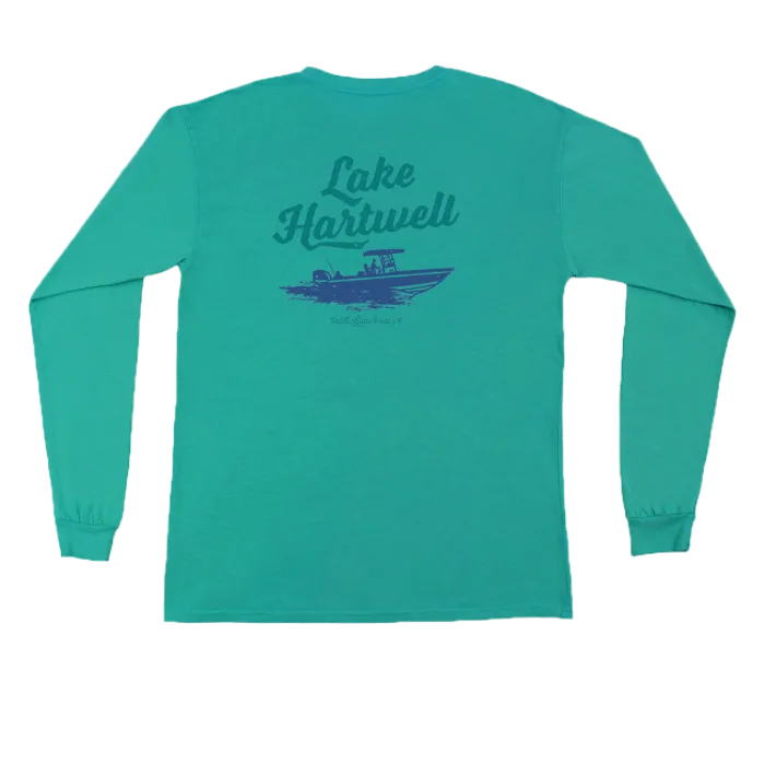 Lake Hartwell Throttle Down Long Sleeve Tee