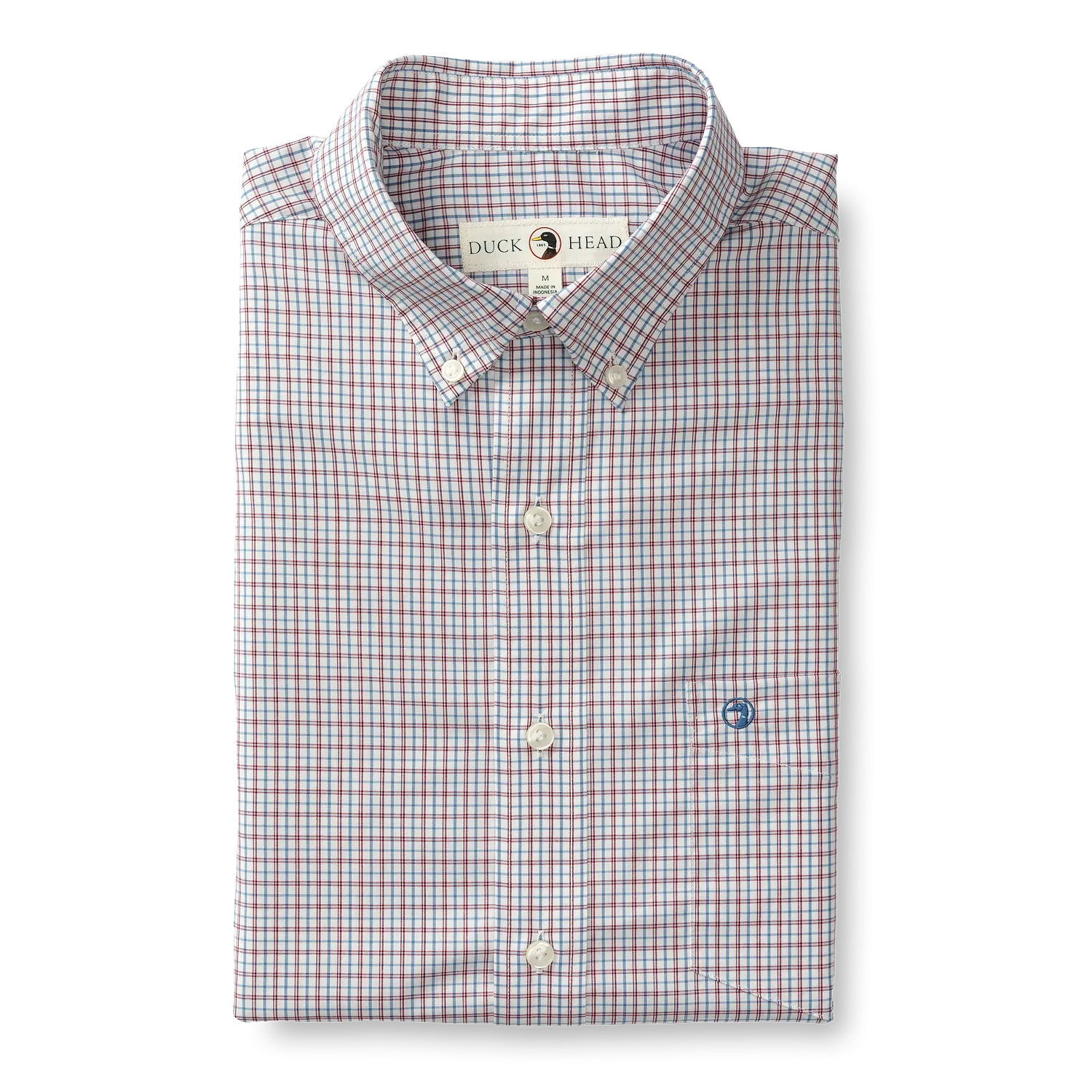 Langley Plaid Performance Poplin Sport Shirt