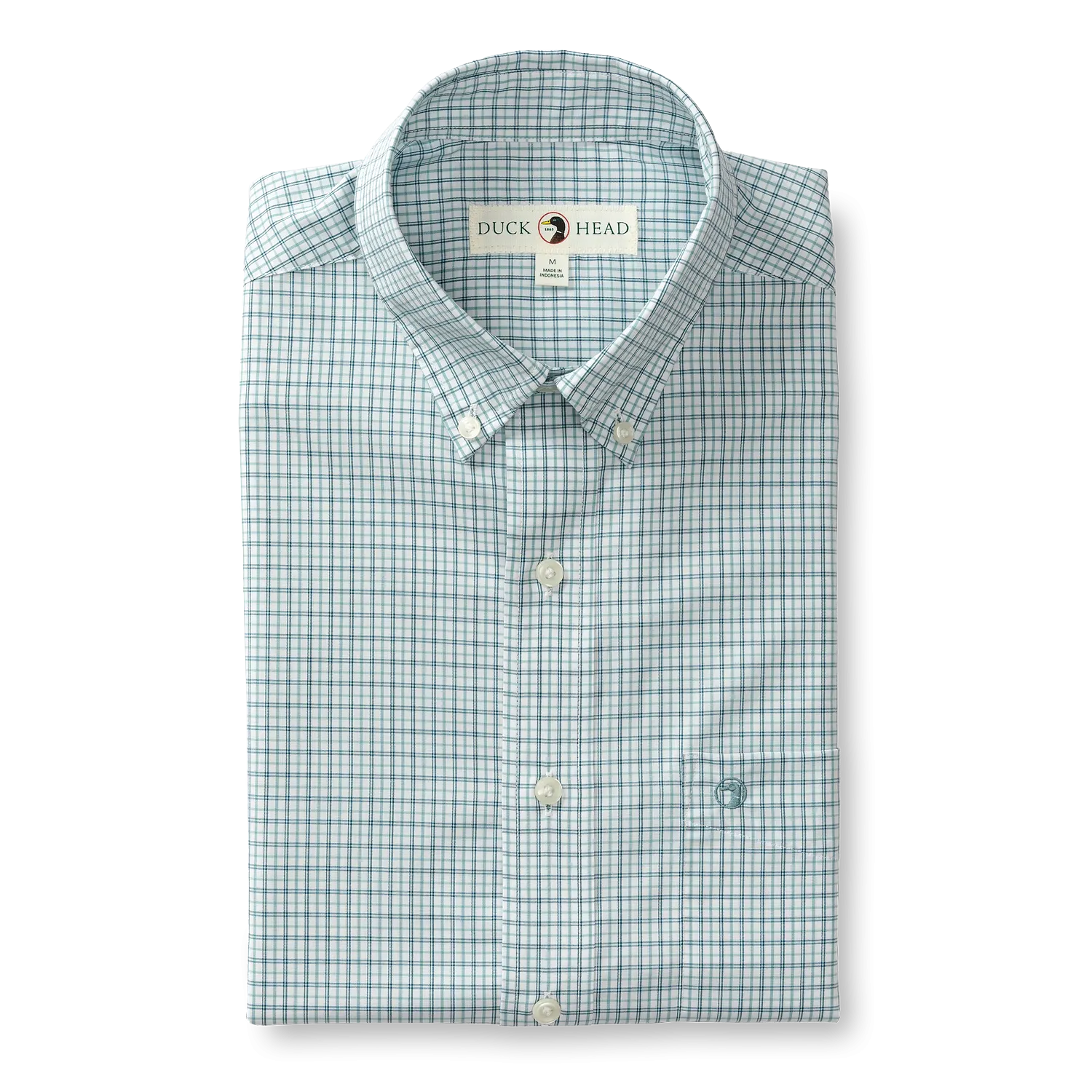 Langley Plaid Performance Poplin Sport Shirt