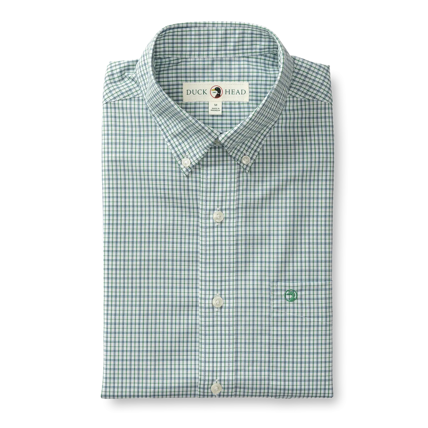 Langley Plaid Performance Poplin Sport Shirt