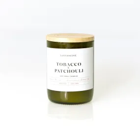 Lantern Cove Jade Tobacco and Patchouli 9oz Soy Candle