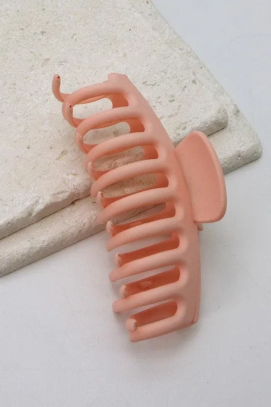 Large Matte Hair Clip