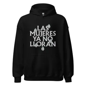 Las Mujeres Ya No Lloran Teardrops Hoodie - Black