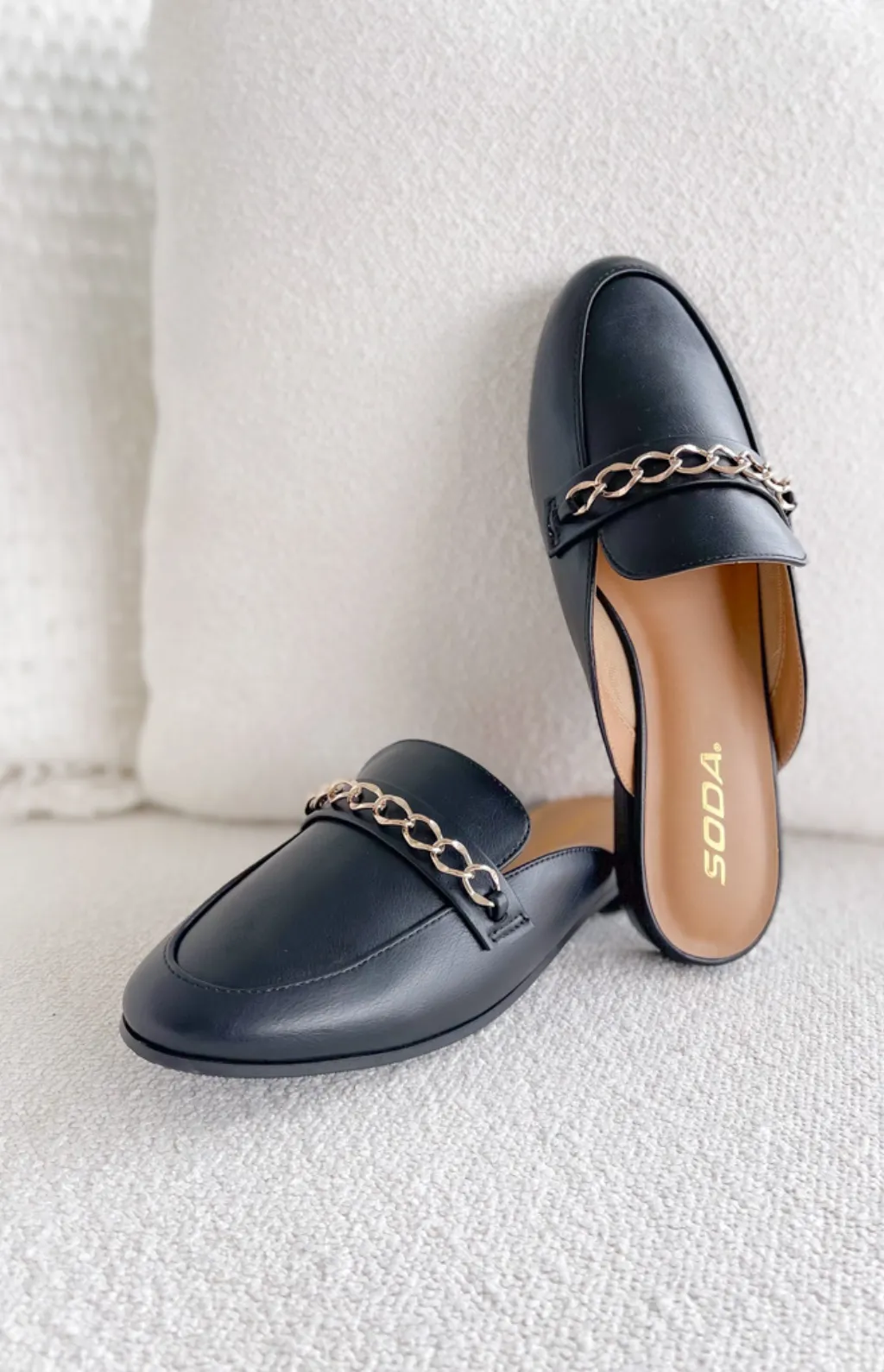 Lennox Black Mules