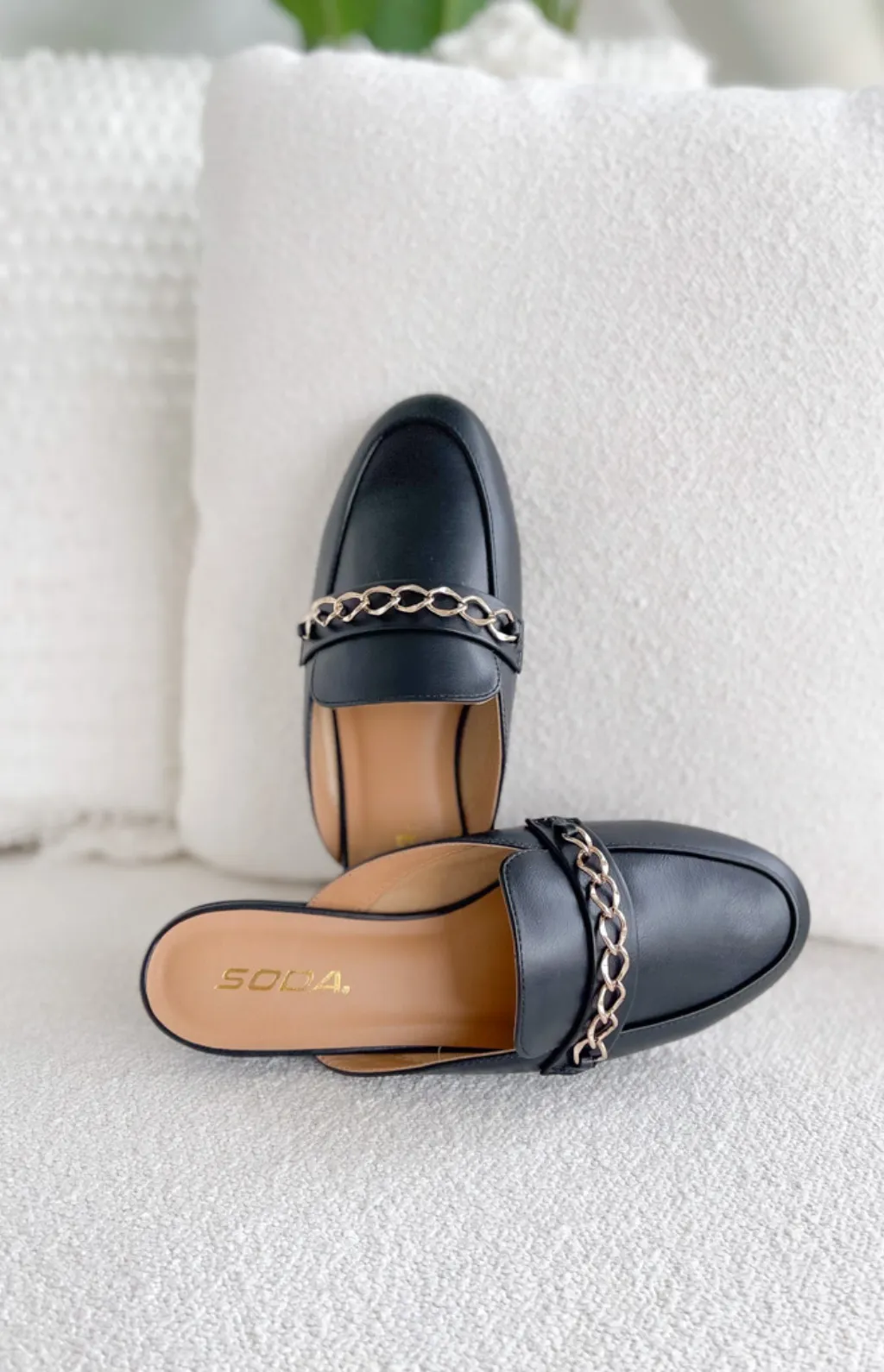 Lennox Black Mules