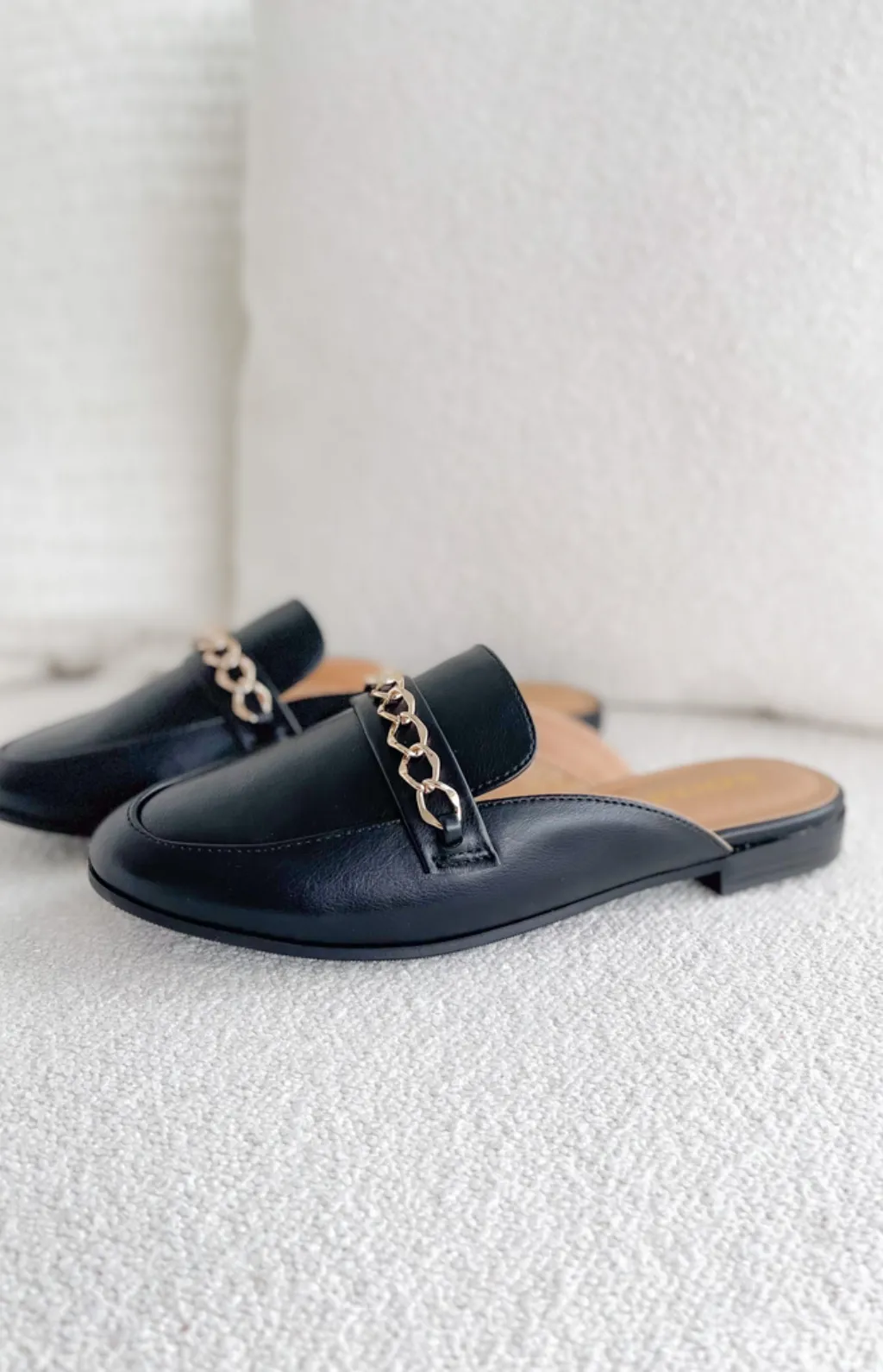 Lennox Black Mules